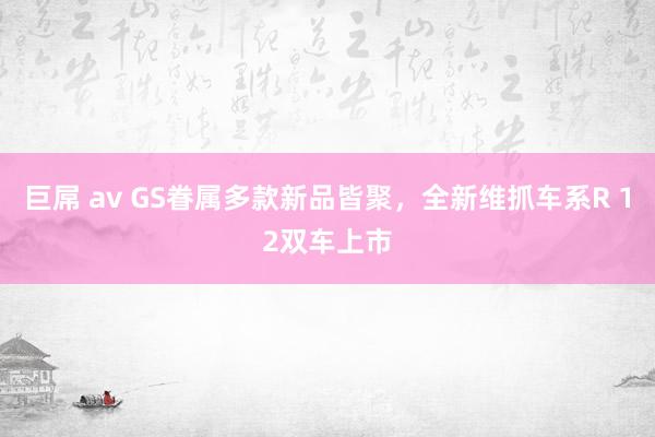 巨屌 av GS眷属多款新品皆聚，全新维抓车系R 12双车上市